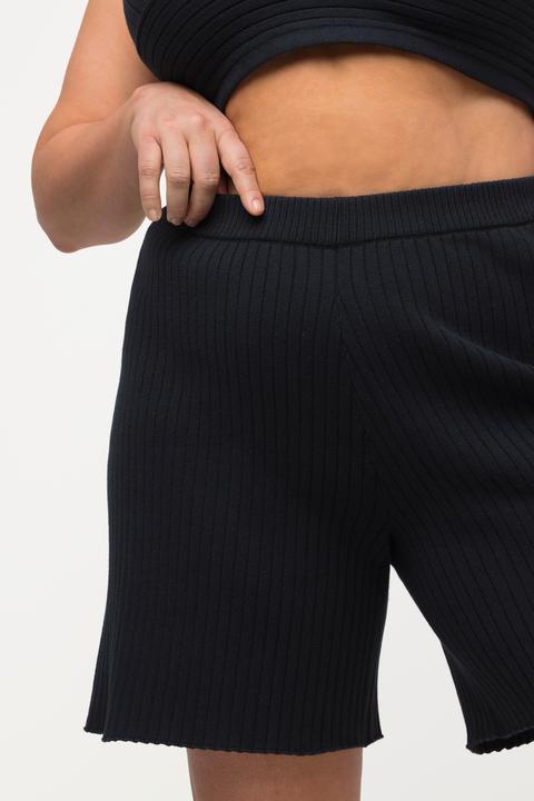 Image du produit Ulla Popken Short en maille, coupe large, taille élastique, coton bio (54)