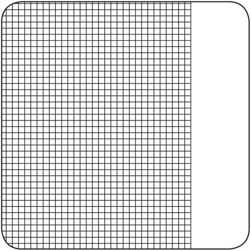 Actual product image Herlitz Exercise book x.book ruling 26 squared DIN A4 outer margin, 32 sheets (A4, Checked, No binding)