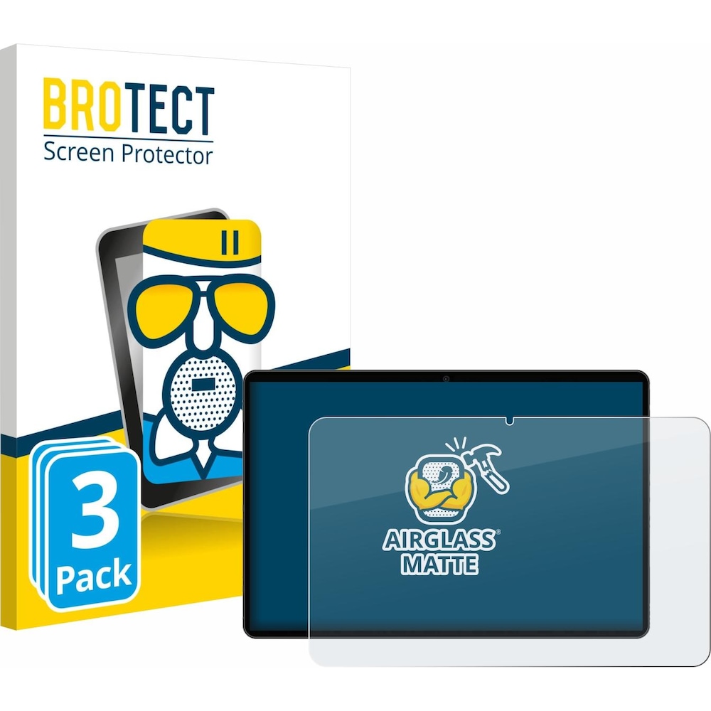 BROTECT AirGlass Verre Mat (3 pièce(s), M8), Film de protection pour tablette