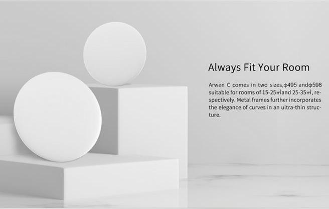 Actual product image Yeelight Arwen C Series (4000 lm)