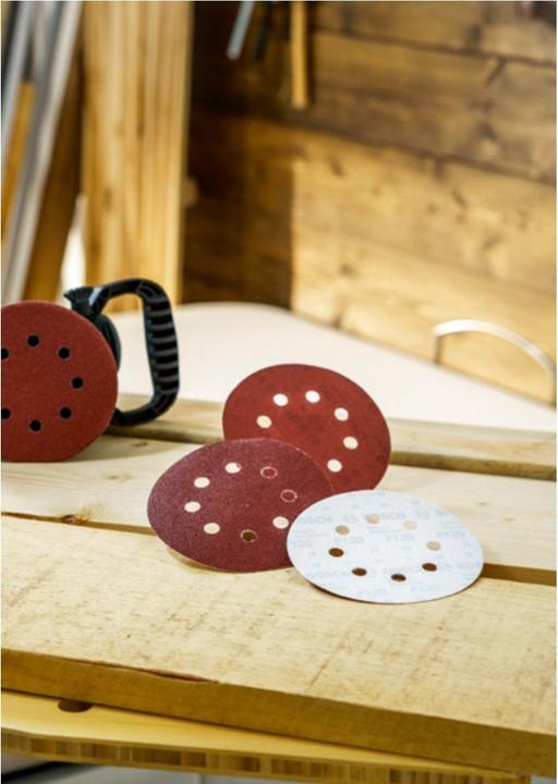 Actual product image Bosch Zubehör Random orbit sander sanding sheet set mixed grain (80, 120, 240)