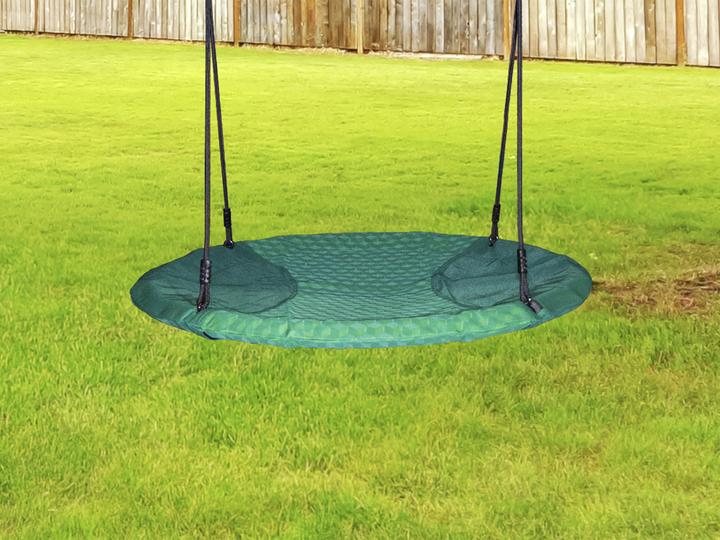 Produktbild Axi Beach Tower Spielturm mit Klettergerüst und Summer Nestschaukel - Graue Rutsche