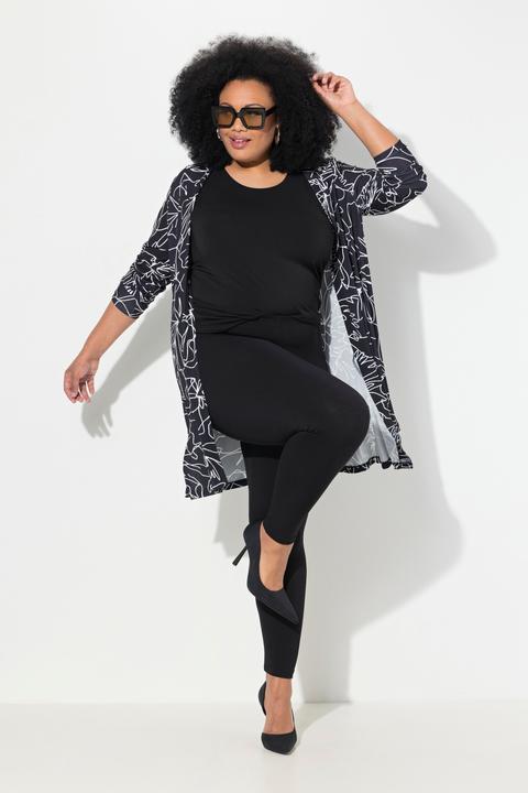 Produktbild Ulla Popken Leggings, High Waist, schmales Bein, Elastikbund (62, 64)