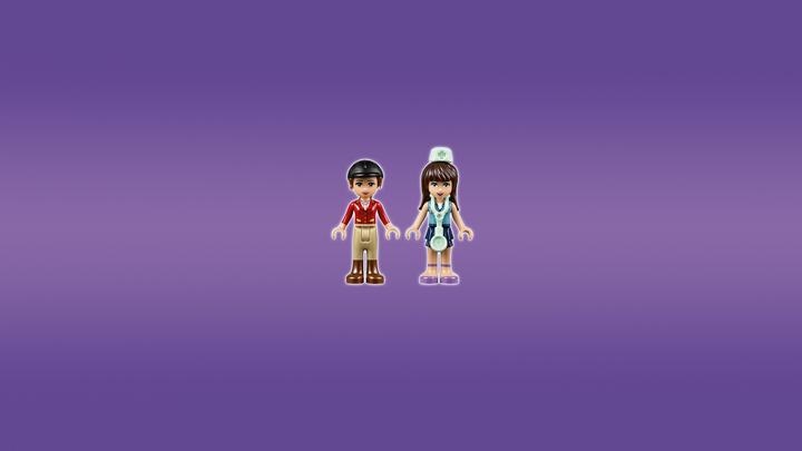 Image du produit LEGO Véhicule hippomobile et vétérinaire Friends (41125, LEGO Friends)