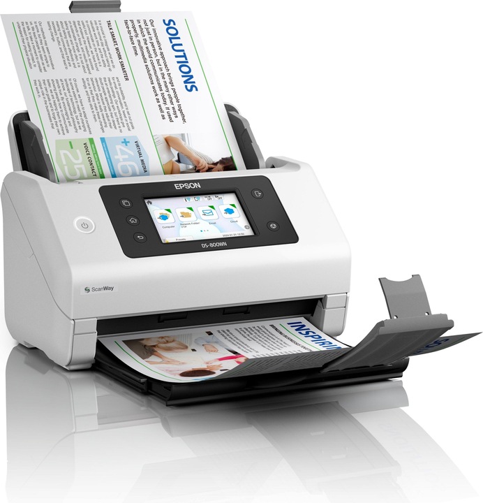 Produktbild Epson Workforce Dokumentenscanner DS-800WN (USB, Ethernet, USB Host)