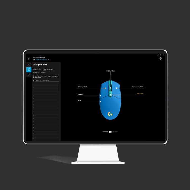 Produktbild Logitech G G203 (Kabelgebunden)