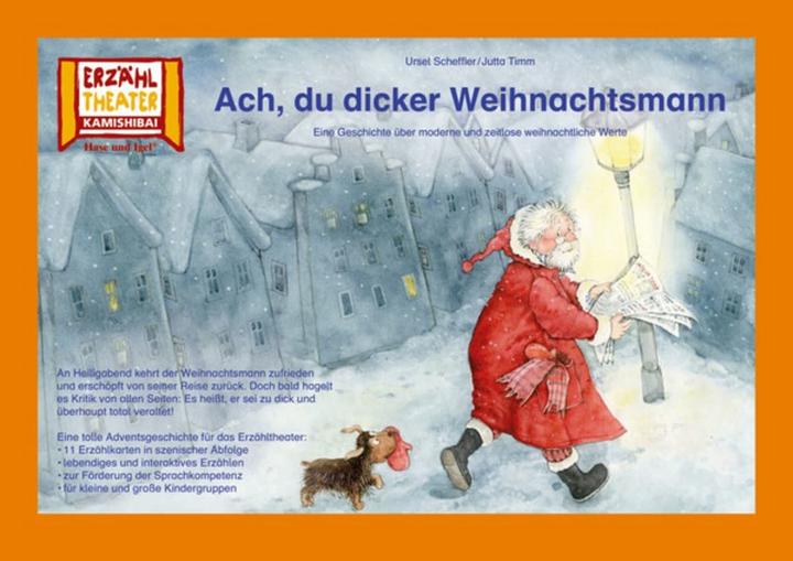 Produktbild Kamishibai: Ach, du dicker Weihnachtsmann (Deutsch, Jutta Timm, Ursel Scheffler, 2018)