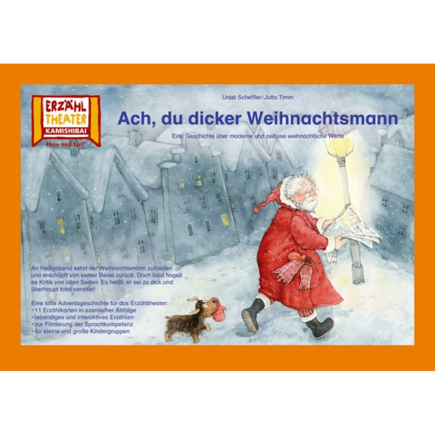 Kamishibai: Ach, du dicker Weihnachtsmann, Schulbücher von Ursel Scheffler, Jutta Timm