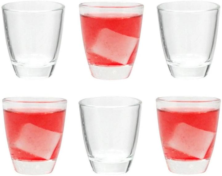 Immagine prodotto alpina Bicchieri da 45 ml 6 pezzi. (6x, Bicchiere di vetro)