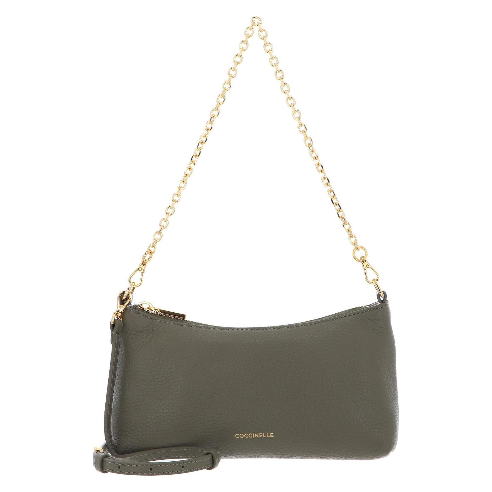 Coccinelle, Damen, Handtasche, Aura Mini Bag Grained Leather