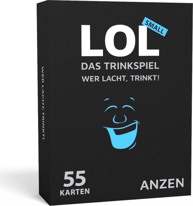 Actual product image Anzen Spiele LOL - The Drinking Game - Compact (d) (German, 2 - 12 Players)