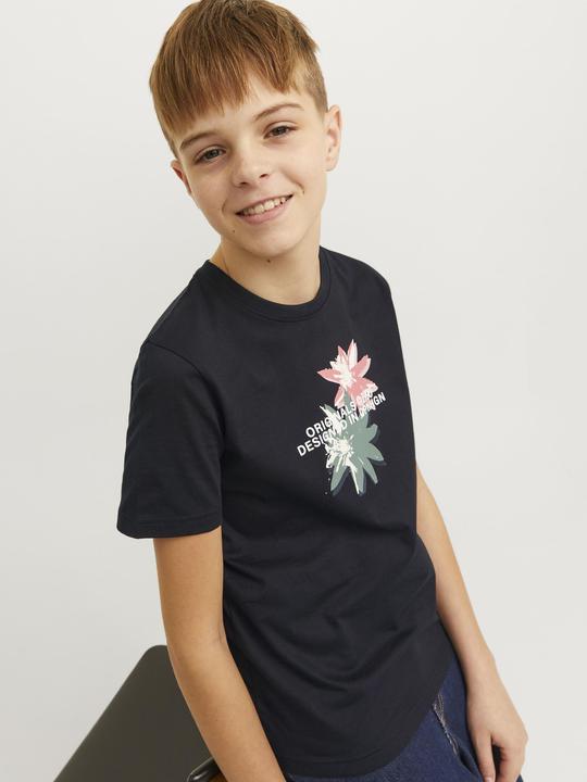 Image du produit Jack & Jones Jortampa Aop Branding Tee Ss Mni (128)
