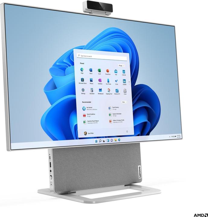 Produktbild Lenovo Yoga AIO 7 27APH8 (AMD Ryzen 7 8845HS, 32 GB, 1000 GB, GeForce RTX 4050)