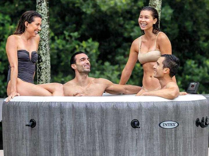 Actual product image Intex Greywood Deluxe Set (4 Persons)