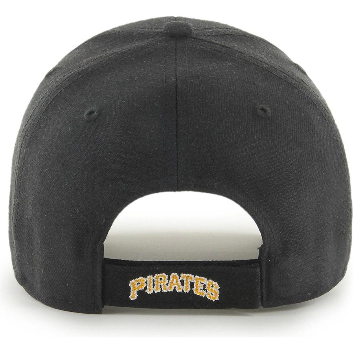 Thumbnail - 47 Brand, Herren, Cap, Relaxed Fit MLB Retro Pittsburgh Pirates, Schwarz, (One Size)