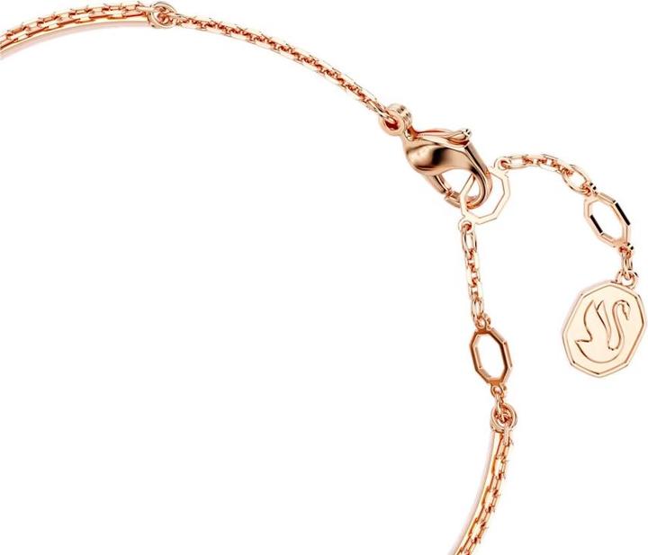 Produktbild Swarovski Iconic Swan Armreif Schwan Schwarz Roségold (Swarovski Metall)