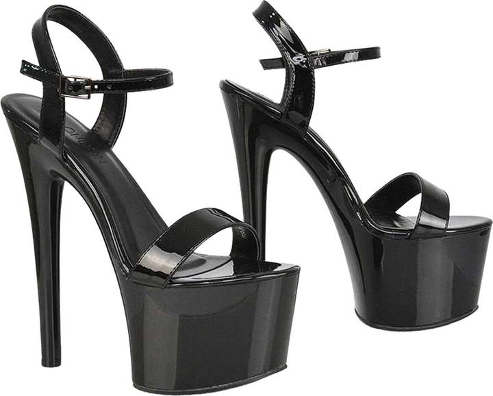 Produktbild XY London Matilda Patent Hohe Absätze mit Trägern StilettoAbsatz (36)