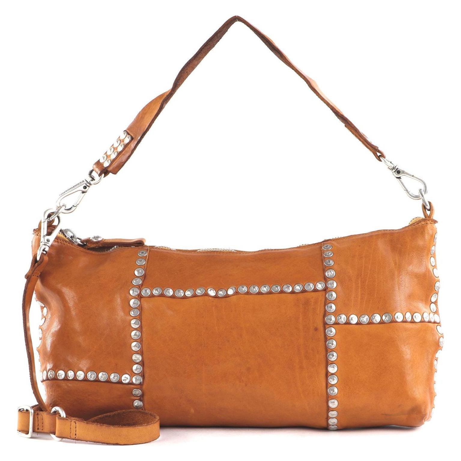 Campomaggi, Damen, Handtasche, Horizontal Shoulder Bag, Braun