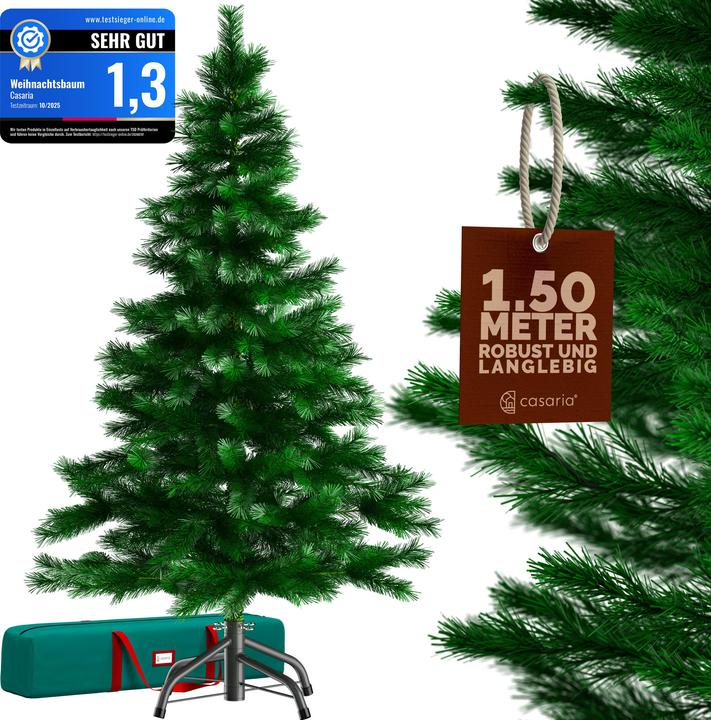 Actual product image Casaria Christmas tree (150 cm)