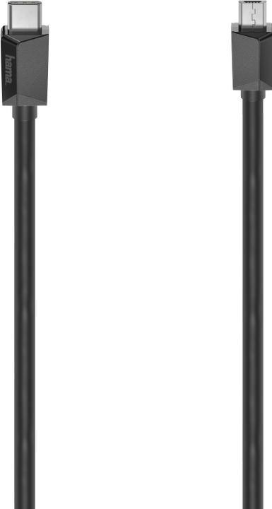 Produktbild Hama USB Typ C — Micro B (0.75 m, USB 2.0)