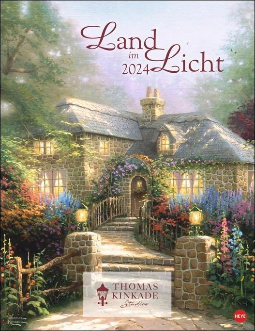 Image du produit Thomas Kinkade : Terre en lumière Calendrier 2024 (Allemand)