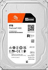 Image du produit Seagate FireCuda ST8000DX001, 8 To, 7200 tr/min, 256 Mo, 3.5", SATA (8 To, 3.5")