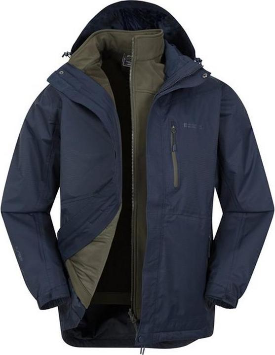Produktbild Mountain Warehouse Bracken Extreme Jacke wasserfest 3 in 1 (M)