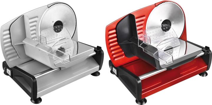 Produktbild Kalorik Allesschneider „TKG AS 1003 SR2M“ mit 2 Messern, silber, 150 W