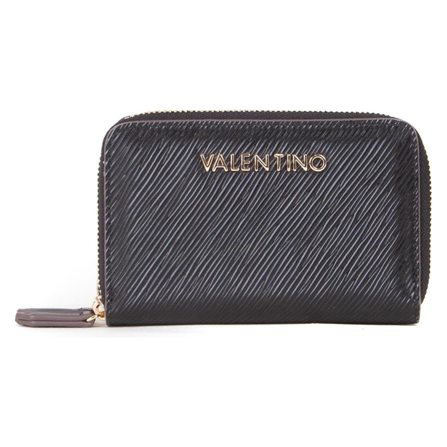Valentino, Damen, Portemonnaie, Posillipo Zip Around Wallet, Schwarz