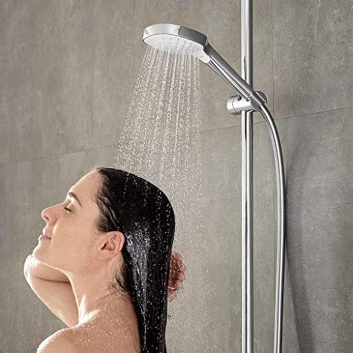 Produktbild hansgrohe HG Brausekombi CROMA SELECT E VARIO Shower Set 900mm weiss/chrom