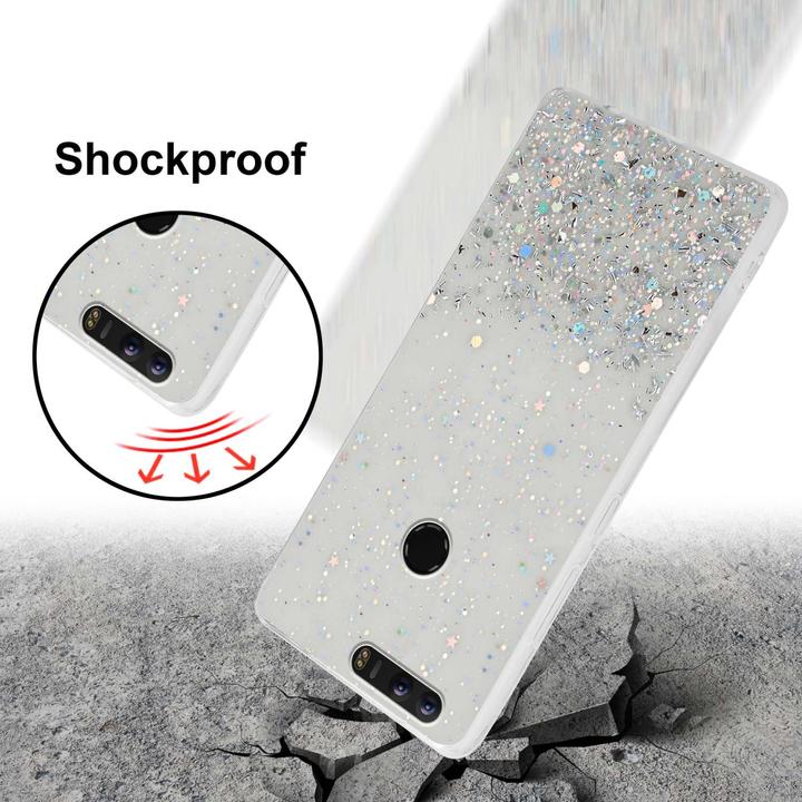 Produktbild Cadorabo TPU Hülle mit Glitzer für Honor 8 / 8 PREMIUM (Honor 8 Premium)