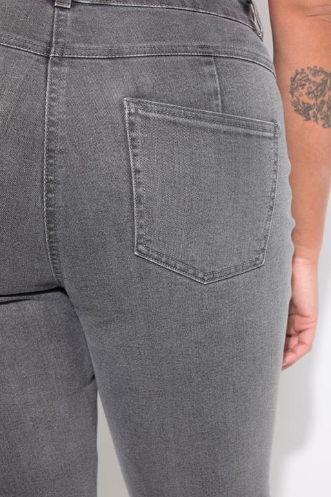 Actual product image Angel of Style Skinny-Jeans, Slim Fit, Sterne-, Destroy-Patches, 5-Pocket (54)