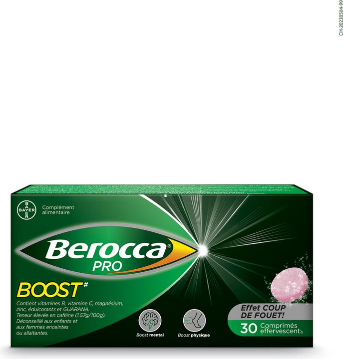 Produktbild Berocca Boost Brausetabletten (30 Stück, Tabletten, Brausetablette, 199 g)