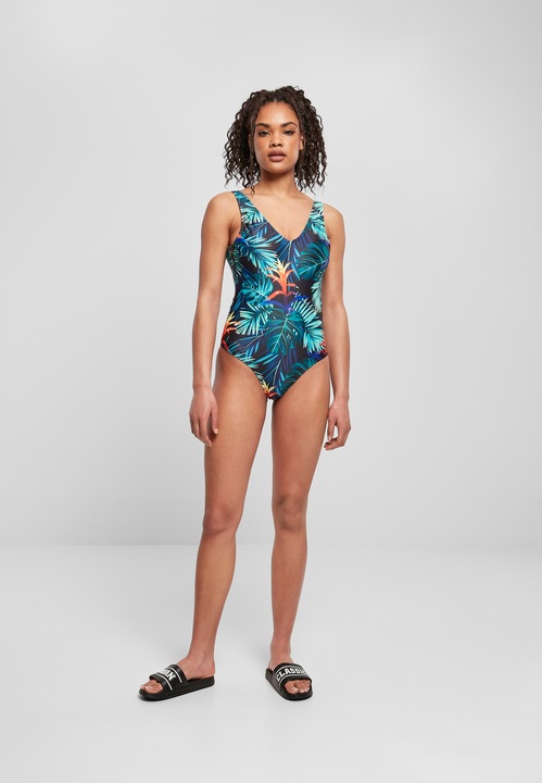 Image du produit Urban Classics Maillot de bain femme à motif jambes hautes - 12168 (XS)