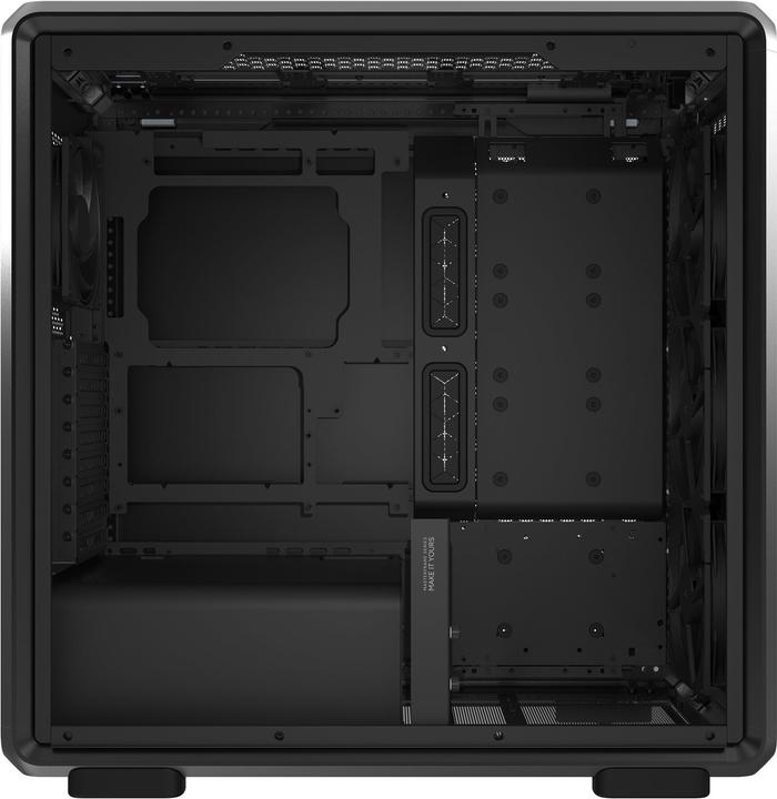 Actual product image Cooler Master PC-Gehäuse Master Frame 600 Schwarz, Unterstützte (ATX, E-ATX, ITX, mATX, Mini-DTX, SSI CEB)