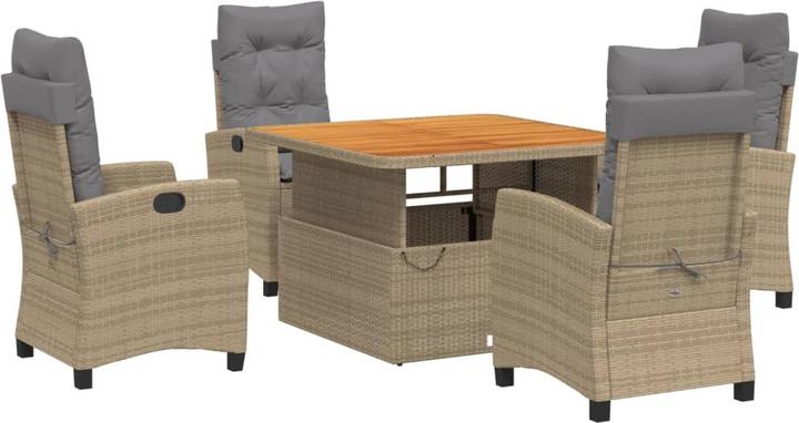 Produktbild vidaXL Garten Essgruppe (110 x 110 x 71 cm)