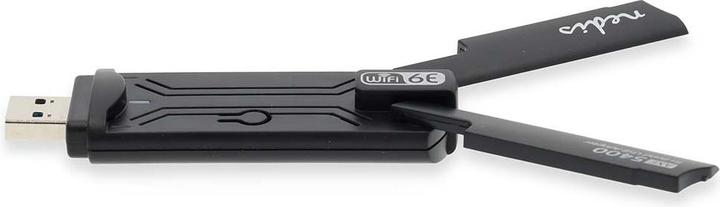 Produktbild Nedis Netzwerk-Dongle | Wi-Fi | AX5400 | 2.4/5/6 GHz (Triple Band) | USB3.0 | Wi-Fi speed total: 540 (USB 3.0)