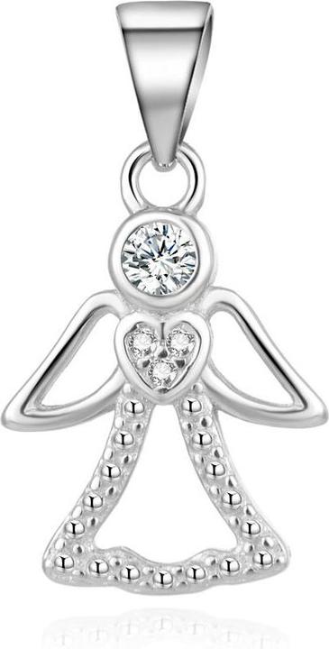 Image du produit Beneto Gentle silver pend Angel AGH656DL