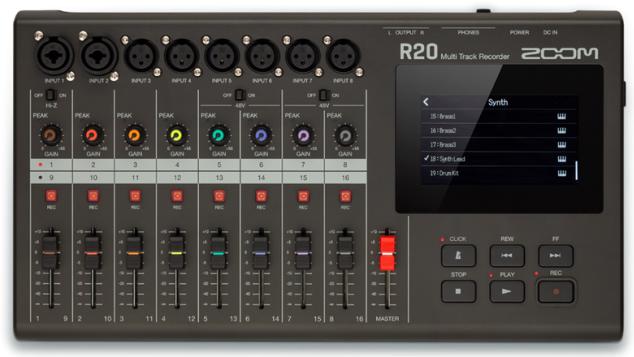Produktbild Zoom R20 (Studio- und Livemixer)