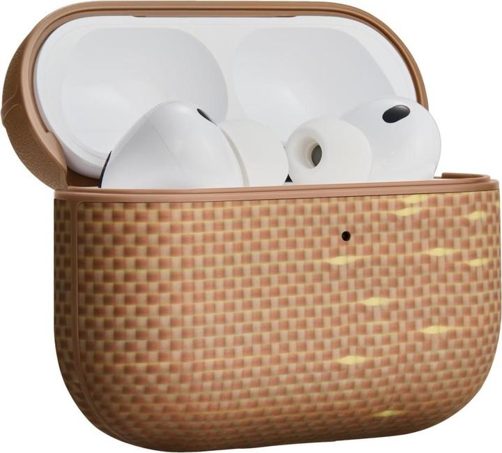 Produktbild Pitaka Case Aramid Fiber for AirPods Pro 3 golden glin (Kopfhörer Hülle)