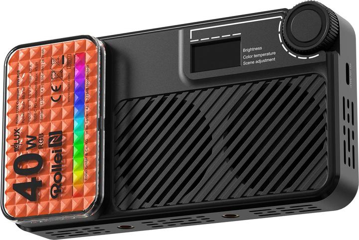 Productafbeelding Rollei LED-Dauerlicht | Compact 40W RGB | LUX-Serie (Videolicht)
