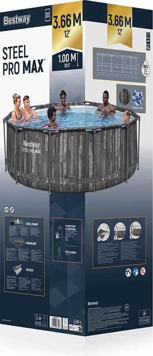 Actual product image Bestway Steel Pro Max (Ø 366 x 100 cm)
