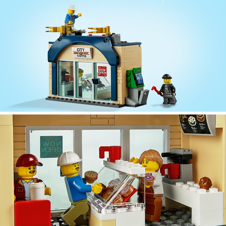 Actual product image LEGO Great Donut Shop Opening (60233, LEGO City)