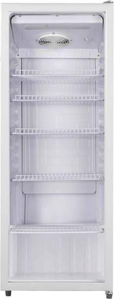 Bomann KSG 7292 weiss Glastürkühlschrank 143cm (235 l)