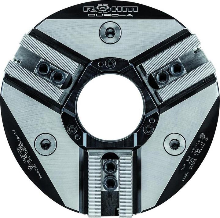 Actual product image Röhm Kraftspannfutter DURO-A 400 Spitzverzahnung 60° Zylindrische Zentrieraufnahme - ZA 380