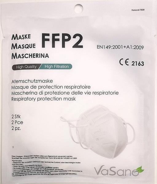 Actual product image VaSano FFP2 (FFP2, 2 x)