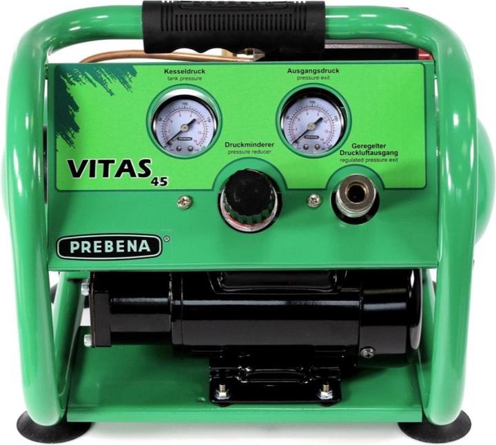 Produktbild Prebena Komplettpaket 2XR-J50 Druckluftnagler + Druckluftschlauch 10m + Kompressor VITAS 45 + J-BOX