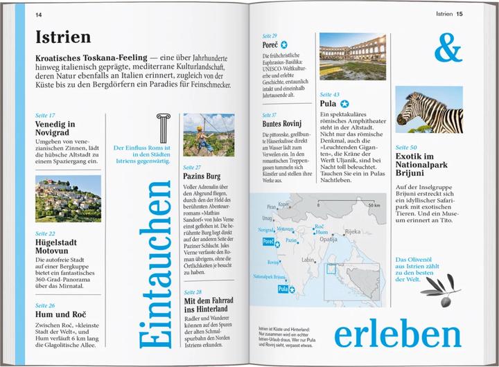 Actual product image Reise-Taschenbuch Kroatische Adriaküste (German, Hubert Beyerle, Veronica Wengert, 2023)