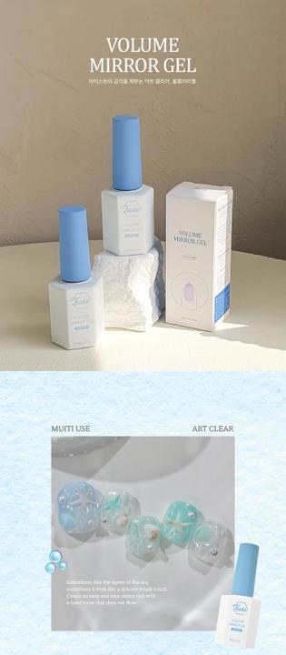 Produktbild Fiote Non-Wipe Volume Mirror Gel - 12ml (Gel-Effekt Nagellack)
