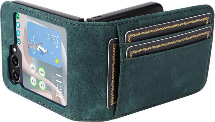 Produktbild Cover-Discount Galaxy Z Flip6 - Pratkische Hülle mit Kartenfächern (Samsung Galaxy Z Flip6)